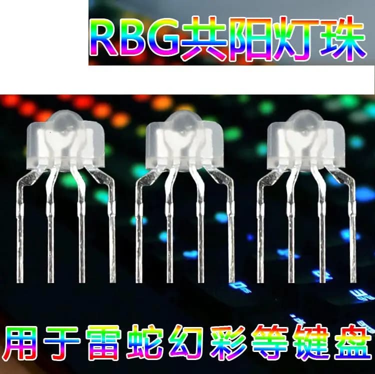 4pcs 4 pin RBG led per tastiera meccanica Razer blackwidow Chroma Gaming