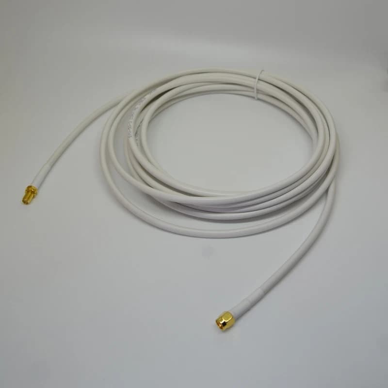 Free shipping 20M/15M SMA male to Female 50-3 Feeder Out thread inside pin SMA antenna WIFI antenna extension cable