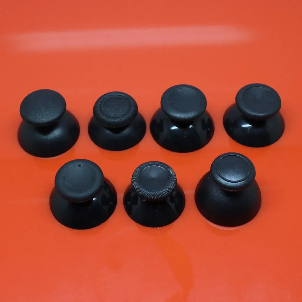 4 pezzi grigio/nero analogico Stick Controller Joystick Cap fungo thumbstick caps Grip Cover per PS3 PS4 XBOX One Xbox360 slim Wii