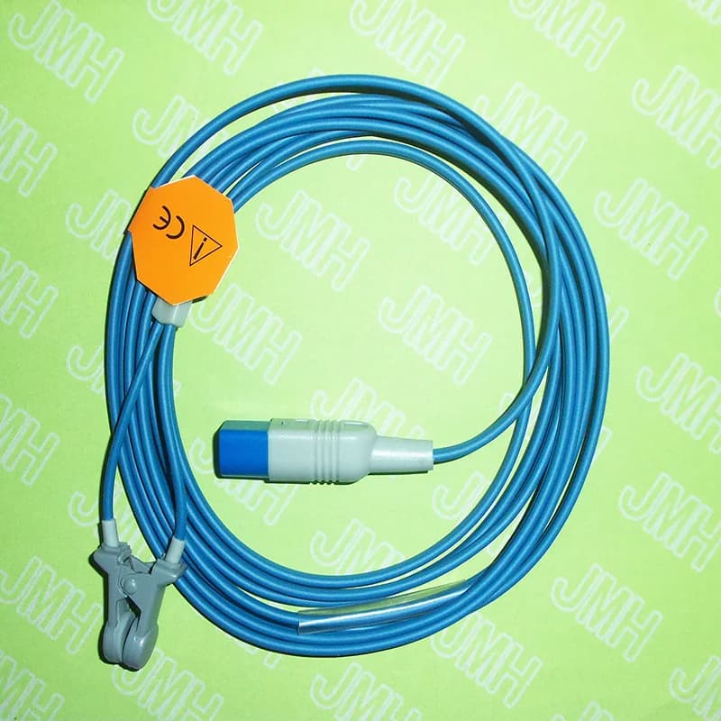 Compatible with HP M1191A Pulsossimeter monitor, baby and ear Adult of the spo2 sensor clip, pin.