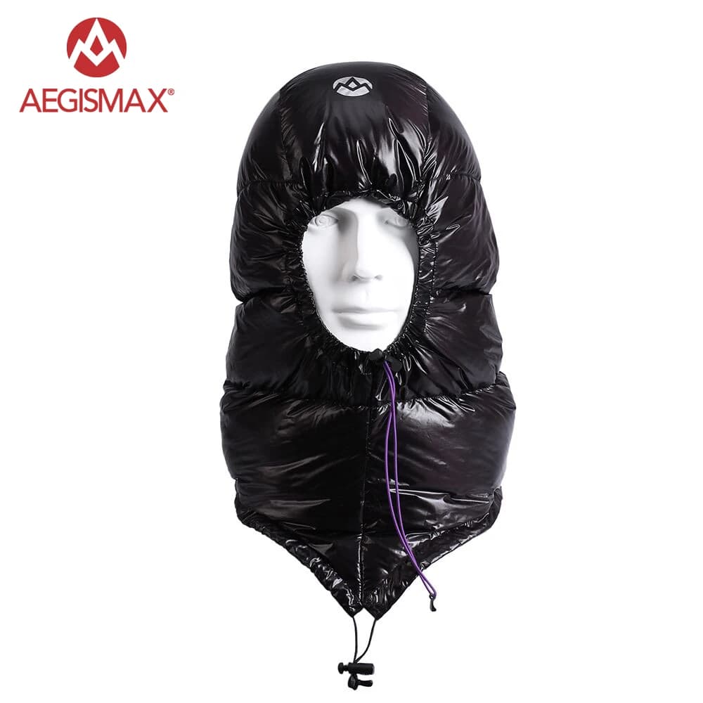 AEGISMAX All'aperto Urltra-Light Oca Imbottiture Cappello per Busta Sacco A Pelo