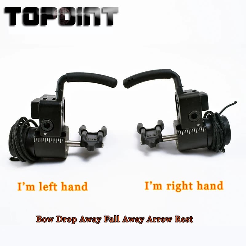 Archery Drop Arrow Rest TP814 with Lock CNC Aluminum Right Hand and Left Hand Series For Compound Bow Archery Accessories