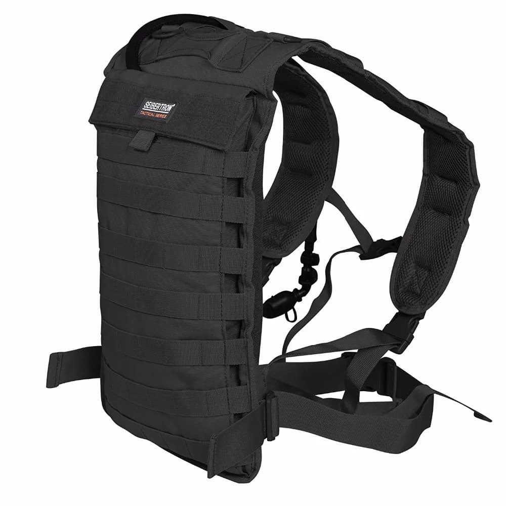 Tactical Molle Carrier Hydration Pacco Backpack for Running Camping Trekking Bicycle Moto fit Seibertron 2.0L/2.5L water bag