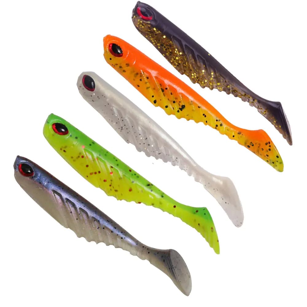 Hexakill 5 pcs/lot 7 cm 2.9g Soft bait Artificial Fishing bait Wobbler Fishing Equipment Shad Silicone