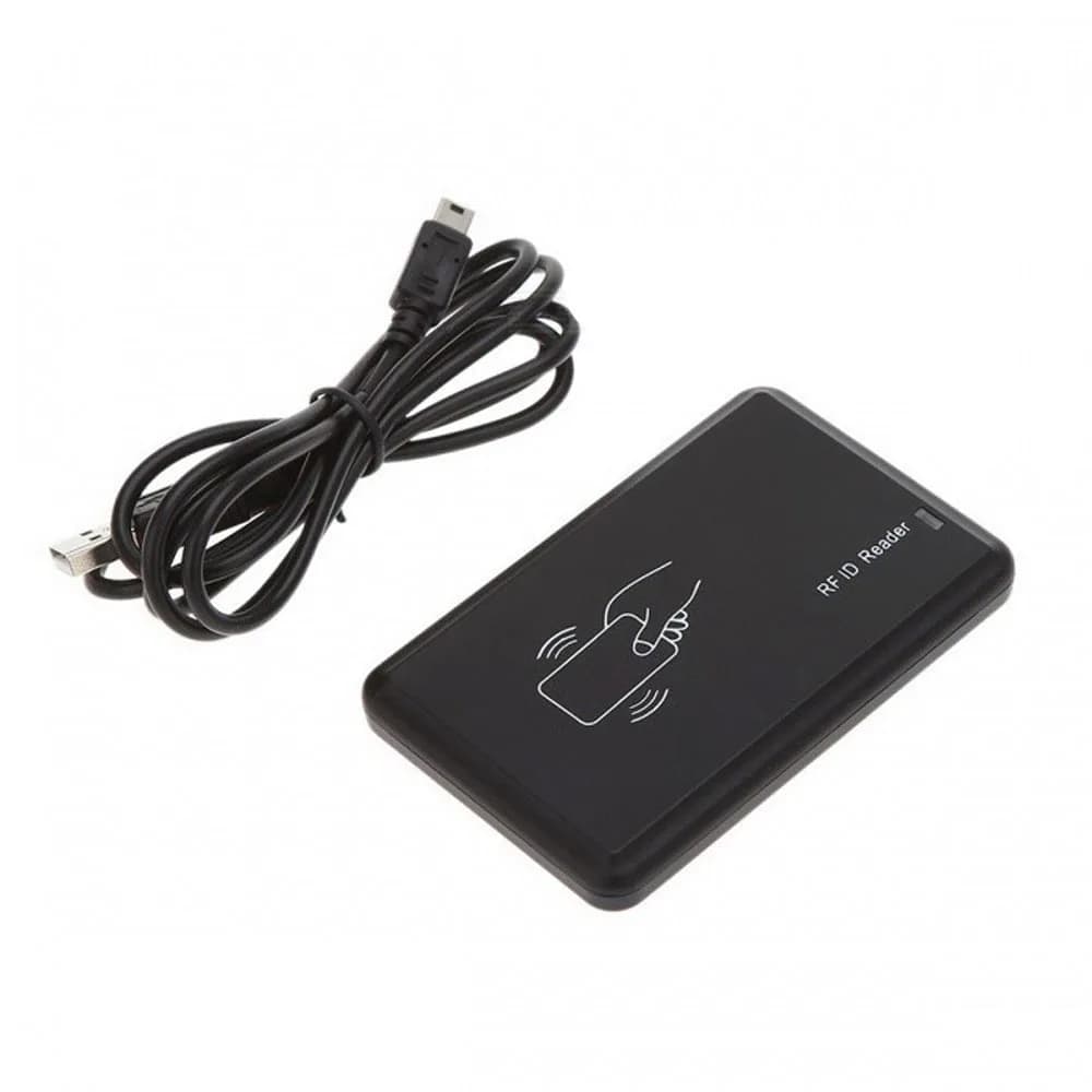 Lettore di controllo accessi RFID USB 125Khz/13.56Mhz EM4100 TK4100 Lettore di smart card con sensore di prossimità USB per sistema di controllo RFID