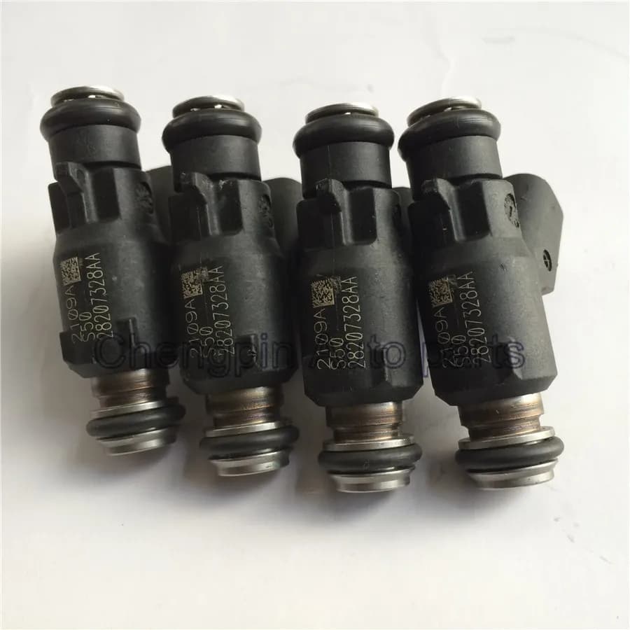 (4 pz/lotto) Iniettore di Carburante Originale OEM # 28207328 28207328AA Pompa di iniezione ugello 4 FORI Per auto americane moto moto