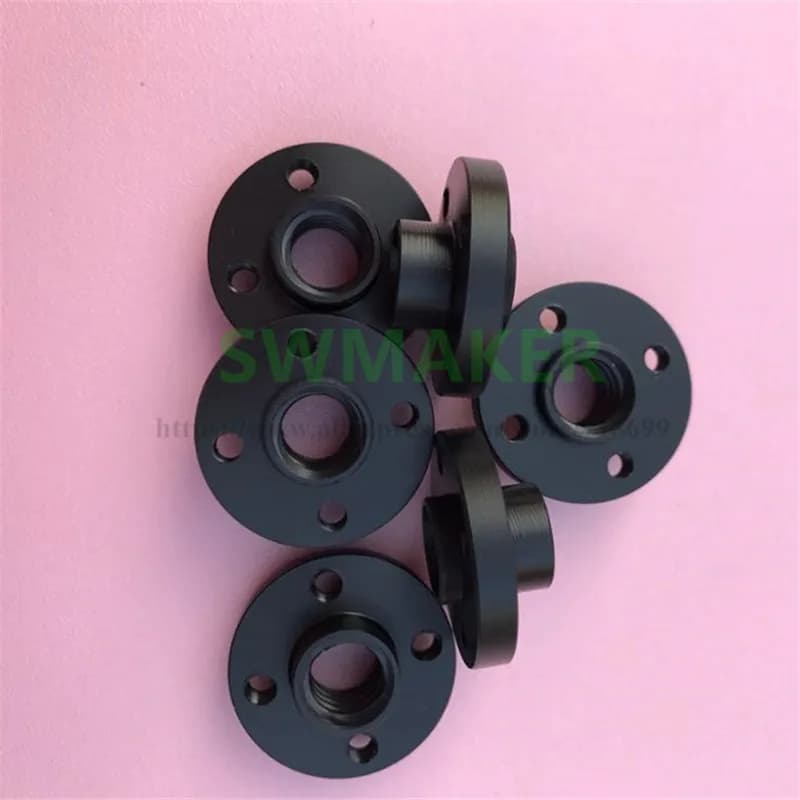 1 pc 3D printer parts type T nut POM T8 screw nut T8 * 2/T8 * 4/T8 * 8