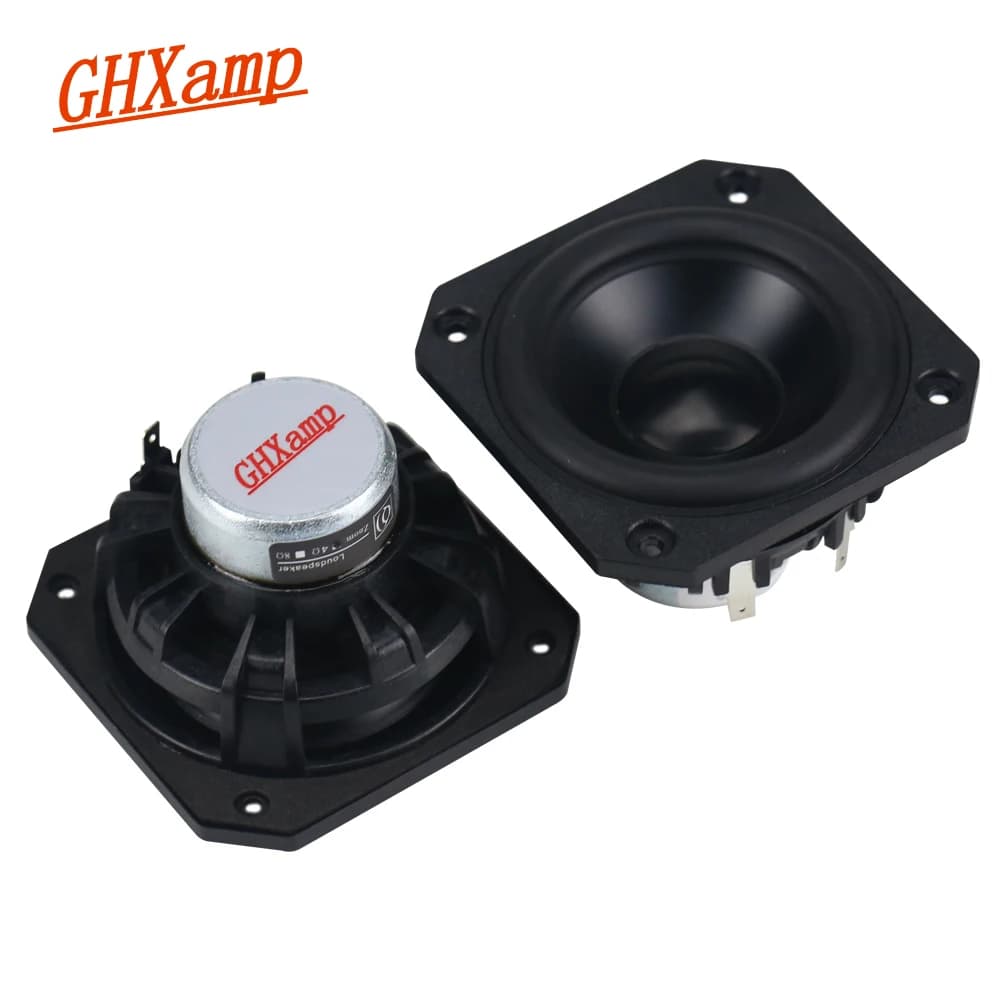 2 pezzi GHXAMP nuovi altoparlanti Full Range da 3 pollici per auto al neodimio 4ohm 25W