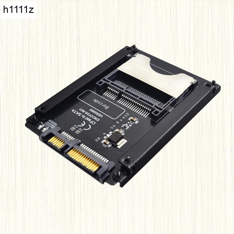 H1111Z Schede aggiuntive Controller SATA Adattatore scheda SD SATA per disco rigido SATA Lettore adattatore controller CFAST a SATA NUOVO