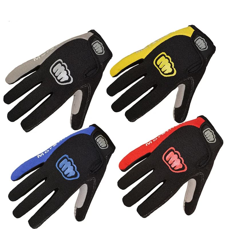 Guanti da ciclismo caldi escursionismo inverno dito pieno uomo donna moto antiurto Touch screen guanto MTB guanti da bicicletta ciclismo