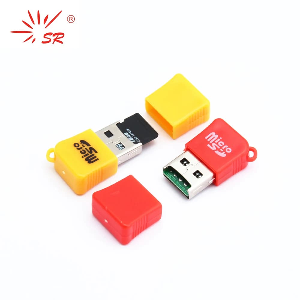 Lettore di schede Micro SD TF stile zucchero SR USB 2.0 Flash Lector Memoria Adattatore OTG per accessori per laptop PC