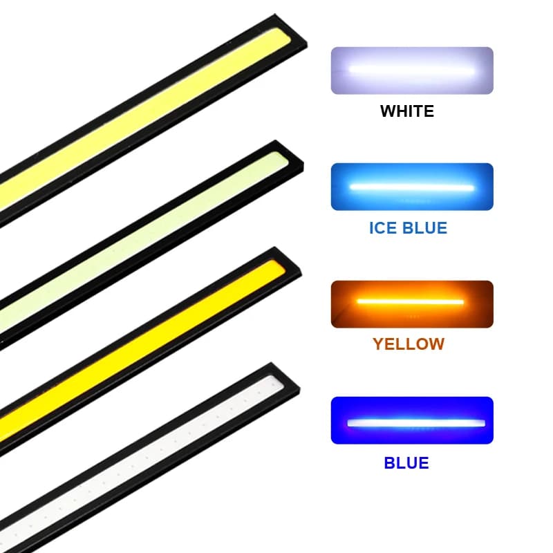 HAUSNN 17 cm LED COB DRL 100% Impermeabile di Giorno Corsa e Jogging Light Car Styling DC12V Esterno Luci di Parcheggio Nebbia Bar Lampada vendita calda