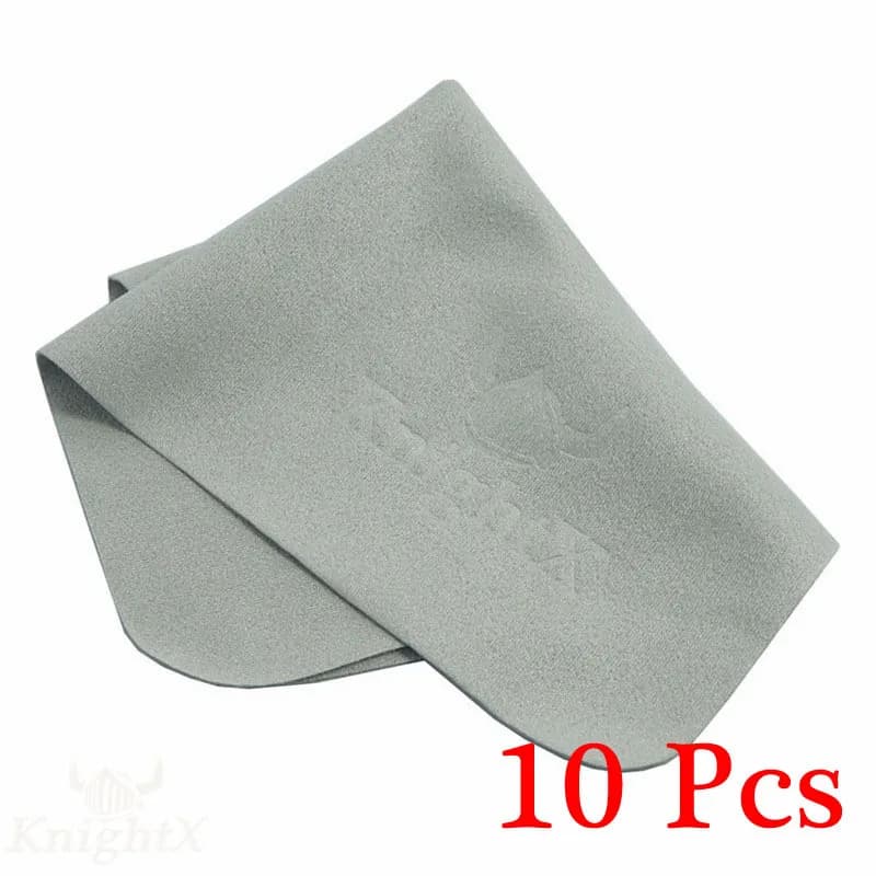 KnightX 10pcs panno per Kit di pulizia obiettivo fotografico per Canon Nikon d5500 d5200 d5300 d3300 d3200 DSLR videoregistratore schermo pulito lotto cpl