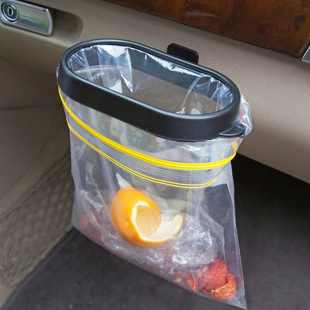 Pieghevole durevole Car Trash Bin Telaio Auto Bidone Della Spazzatura Auto Spazzatura Stoccaggio Dei Rifiuti Sacchetto Dell'organizzatore Del Supporto Accessori Secchio