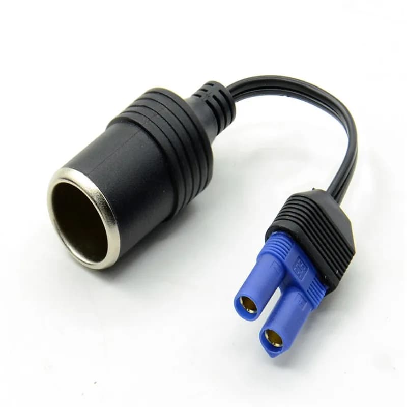 Connettore adattatore presa accendisigari EC5 12V batteria per auto booster avviamento per auto per fotocamera automatica e frigorifero
