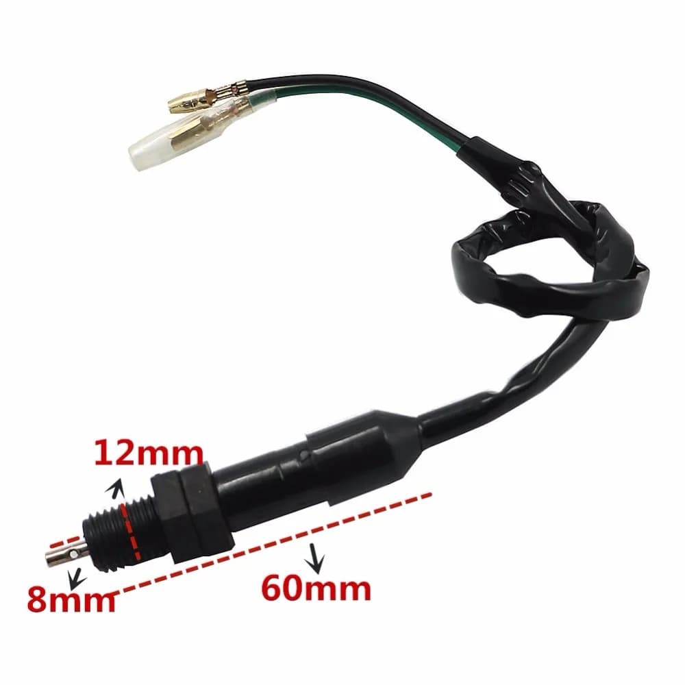 M12 x 1.5mm Freno Posteriore Interruttore Della Luce di Arresto Kit Molla Universale Per Honda Kawasaki Suzuki Yamaha ATV Scooter Bici Triciclo Set