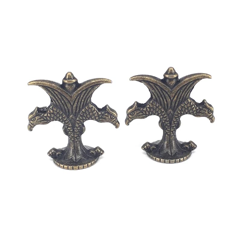 10 pezzi di pomelli e maniglie vintage per mobili, pomelli per ante di armadi e cassetti, pomelli per cucina, con foro singolo