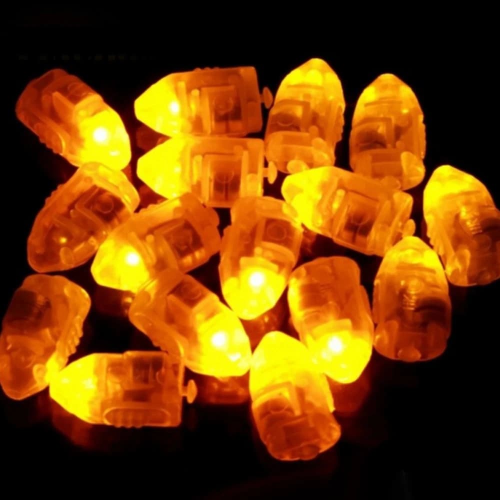 20/30/50 pz/lotto LED Palloncino Luce Mini Lampada A Sfera A Led per Lanterna di Carta Palloncino Glow Flash per Matrimonio Natale Festa di Compleanno