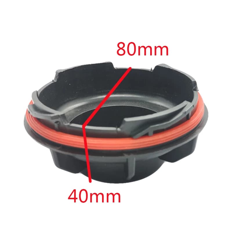 1 Pc coperchio faro lampada anteriore LED prolunga lampadina parapolvere sigillato impermeabile Shell Guard alloggiamento posteriore per Kia Kx Cross 2017