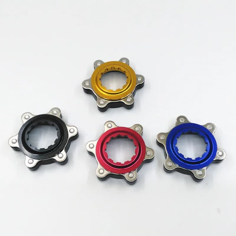 1 pcs Nuovo Della Bicicletta Freno A Disco Center Lock Adattatore Freno A Disco Rotore Adattatore per 6 Bullone Rotori per Centerlock Mozzi bicycleparts