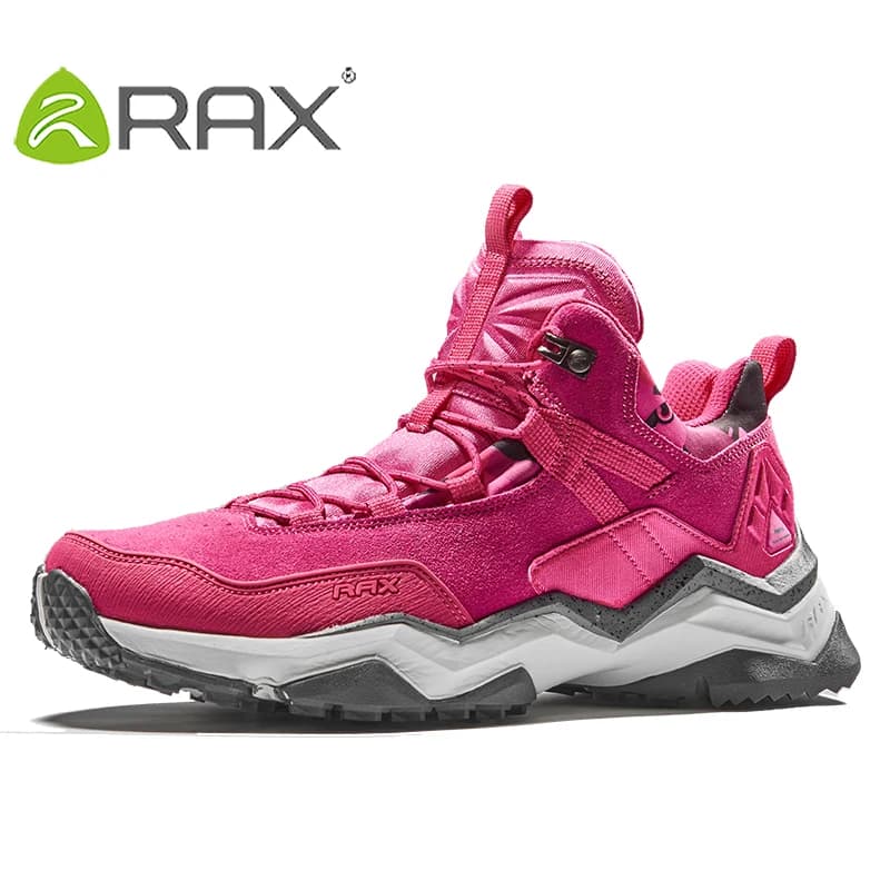 RAX Scarpe Da Trekking Impermeabili delle Donne per L'inverno Traspirante e Anti-slip Mountaining Trekking OutdoorShoes per Professionale Delle Donne