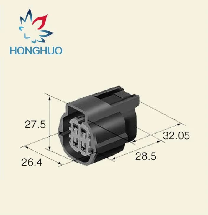 Spina connettore automatico femmina Sumitomo a 4 pin 6189-1105 6189-7757 6918-1599