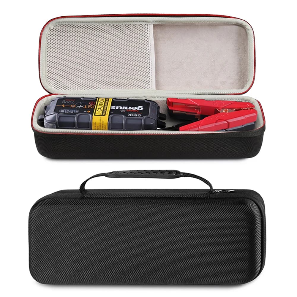Custodia rigida portatile in EVA per NOCO Genius Boost Plus GB40 1000 Amp 12V Custodia protettiva per il trasporto ultra sicura per avviamento di emergenza