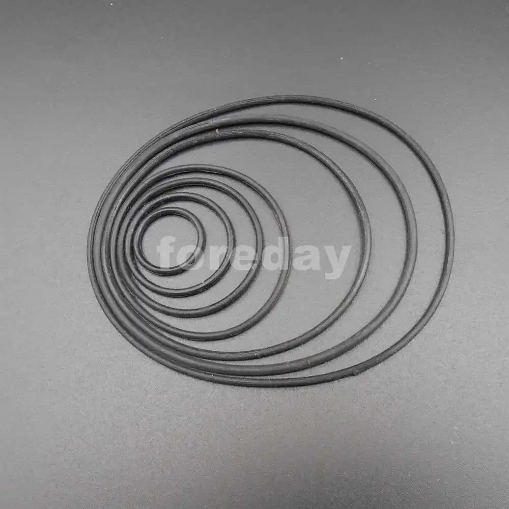 20 Pz/lotto Cinghia In Gomma di Silicone Puleggia Rotonda Trasmissione di Potenza Pignoni Cinghie 2MM 2.5MM 30MM 40MM 50MM 70MM 80MM 90MM 2.6x24.5