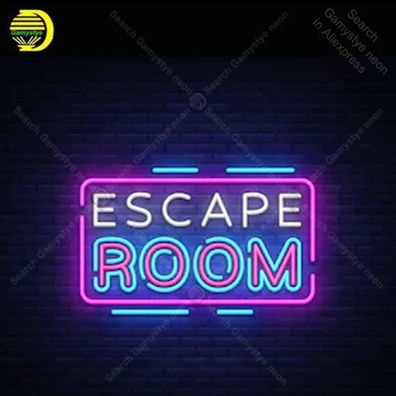 Insegna al neon per sala fuga Lampadina al neon insegna artigianale Ricreazione HOME BEDROOM Lampadina al neon insegna personalizzata Bar room Accessori Lampada
