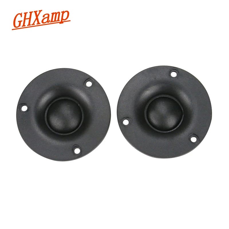 GHXAMP 30KHZ Dome Tweeter in seta Altoparlante High-end 3 POLLICI 70mm 8OHM 15W Super Alti HIFI Neodimio Scaffale Home Theater 1 Coppia