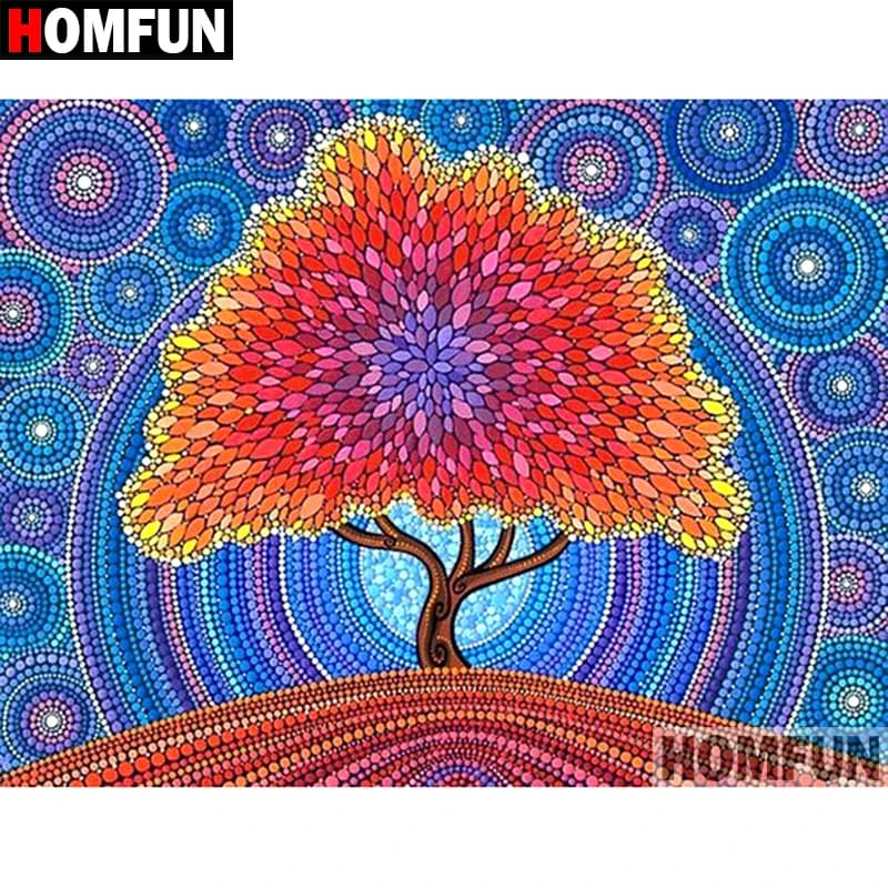 HOMFUN Pittura Diamante "Astrano Astratto" Punto Croce Foto Personalizzata Diamante Ricamo Quadrato Rotondo Trapano Decorazioni Per La Casa A07465