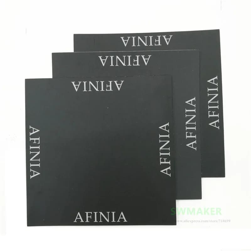 5 pieces tiertime UP/AFINIA 5.5x5.5 inches Sheett/print surface plate for PC for 3D printers H series