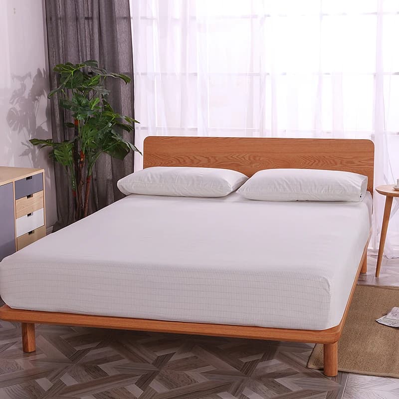 Lenzuolo con messa a terra 3 in 1 Lenzuolo con angoli antimicrobici argento conduttivo 2 federe Tessili per la casa Biancheria da letto di fascia alta