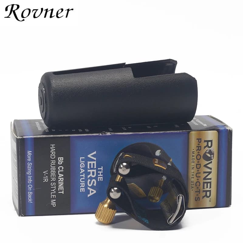 USA ROVNER VERSA Saxophone Ligature Clarinet Klarinette Hard Rubber Alto Soprano Tenor