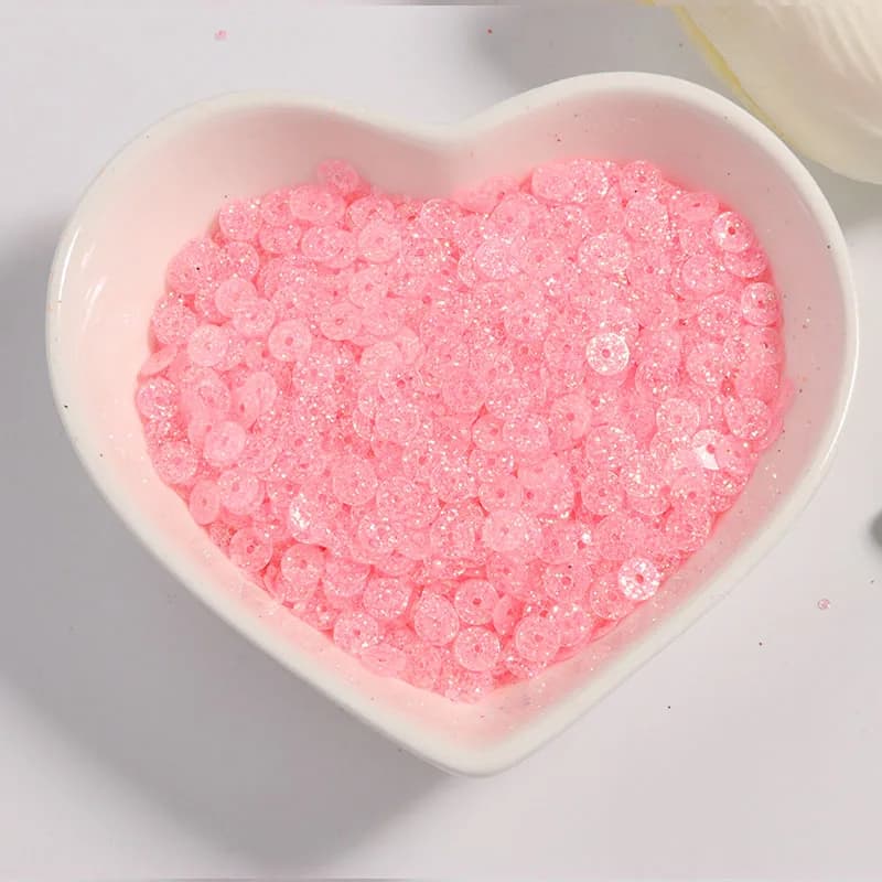 10 g/pacco 4mm Glitter Paillettes piatte rotonde allentate con Paillettes Cucito Decorazione di nozze Artigianato Scrapbook Accessori fai da te