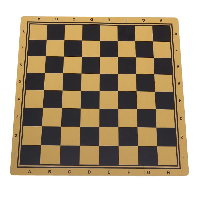 Bstfamly Mdf di Legno Gioco di Scacchi 44*47 Centimetri Scacchiera 47*47 Millimetri Checker Internazionale Scacchiera E Backgammon Board IB2
