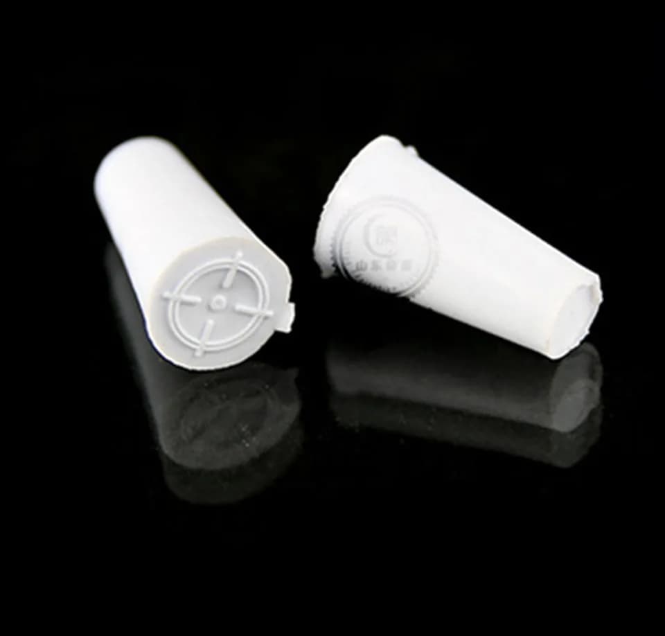 Tappo in pelle piatto, cono in pelle piatto, tappo in silicone, elastico per fionda tradizionale