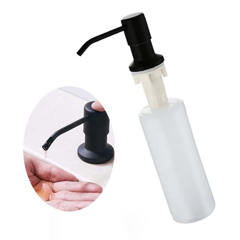 Kitchen Sink Soap Dispenser Stainless steel Bathroom Soap Dispenser Manually Press Soap Dispenser Kitchen Accessories