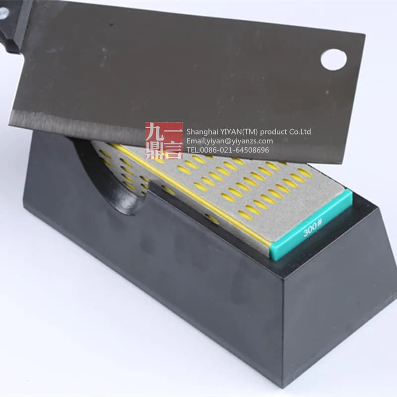 Affilacoltelli diamantato elettrolitico a quattro lati pietra abrasiva/pietra per affilare per affilare coltello, forbici 1 pz spedizione gratuita