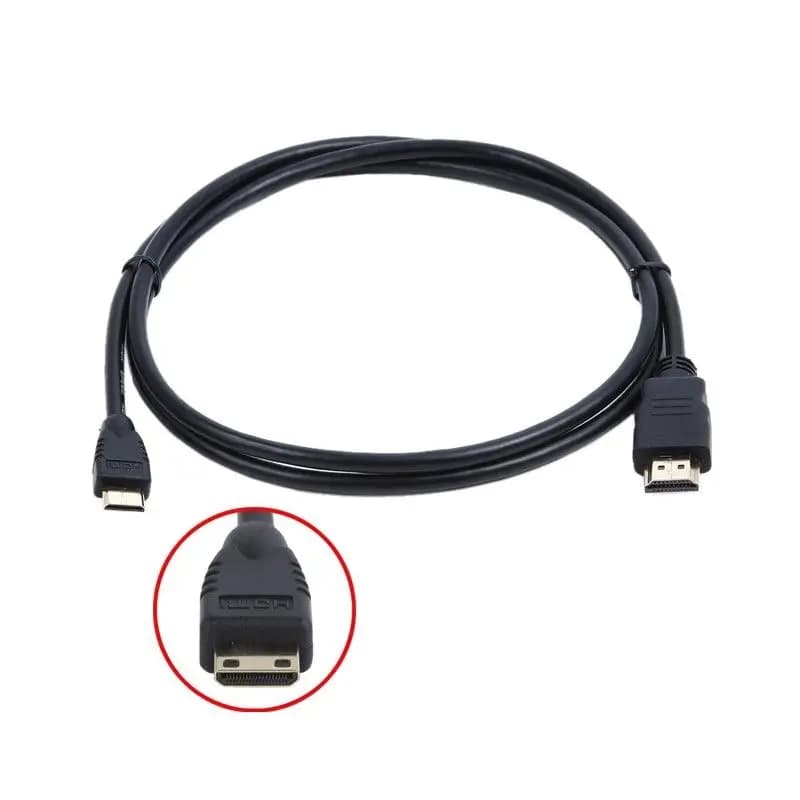 Mini HDMI compatible A/V TV video cable for Canon EOS Powershot HTC-100 camera
