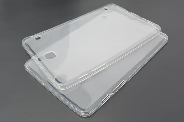 Custodia in silicone TPU trasparente per Samsung Galaxy Tab S2 SM 8.0 SM-T710 T713 T715 T719 Supporto per tablet con cover da 8,0 pollici