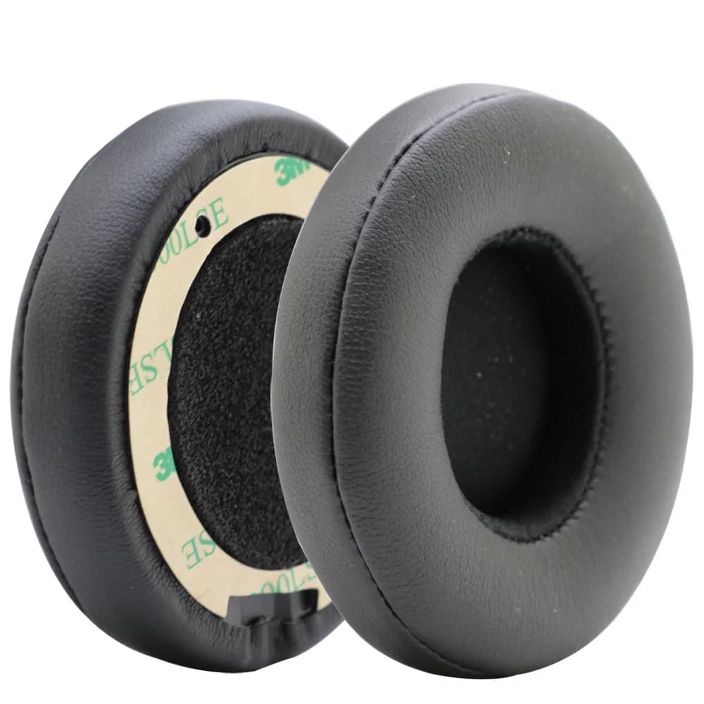 POYATU Replacement ear cushions for Only 2 3 Wireless ear pads Beats Solo3 Wireless Headphone Bearings Black