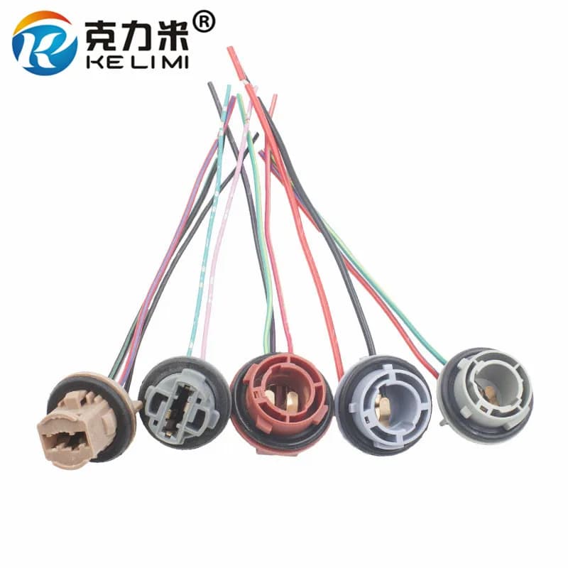 Auto LED Lampadine Supporto Presa Spina Adattatore Cablaggio Connettore P21W 7528 1156 1157 BA15S BAY15D BAU15S 7440 7443 T20