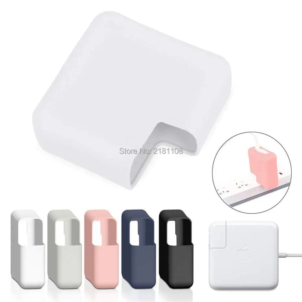 Custodia protettiva per caricabatterie in silicone ultra sottile per MacBook Pro 16" A2442 96W 15.4 Retina Touch BarAdapter Power