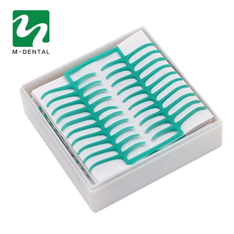 1 scatola materiale per laboratorio odontotecnico cera dentale maglia di cera rete foro tondo griglia quadrata forma di chiusura foglio di cera per Design parziale in metallo fuso