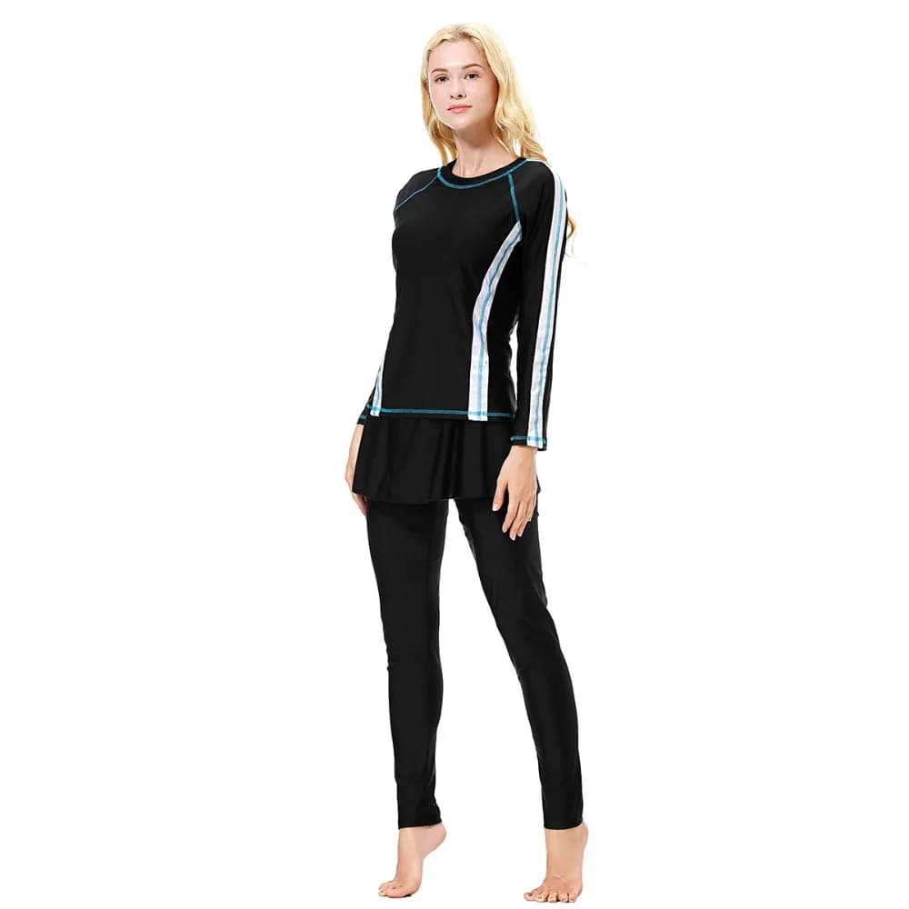 2022 new swimsuit to cover total Islamic Arab woman Muslim swimwear modest Muslims for women beach bathing suit Burkini