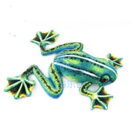 Blue Frog 45 Cm Simulation Animal Plush Toy Soft Doll Birthday Gift B0784