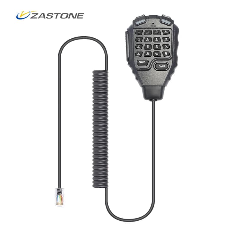 ZASTONE D9000 Microfono Palmare Auto Walkie Talkie Accessori per ZASTONE D9000 Bidirezionale Comunicatore Radio Microfono