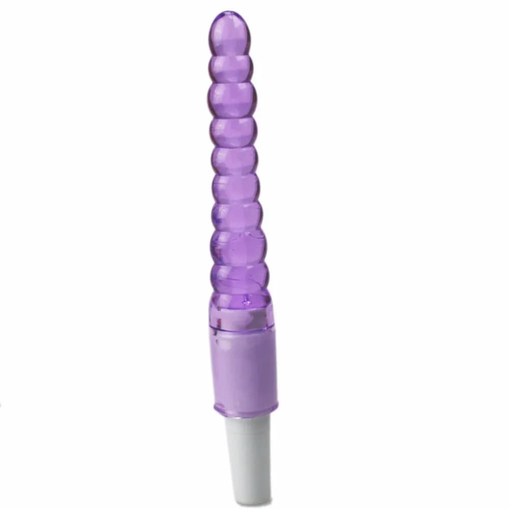 perline anali Vibratore Prodotti per adulti Tipo anale clitoride vaginale vibrante Butt Plug Giocattoli flessibili del sesso anale
