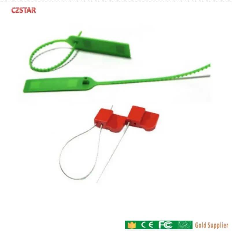 10 pz/pacco Lungo Raggio Passivo UHF RFID Fascette Tag di Plastica Impermeabile Usa E Getta autobloccante Per La Gestione dei Contenitori